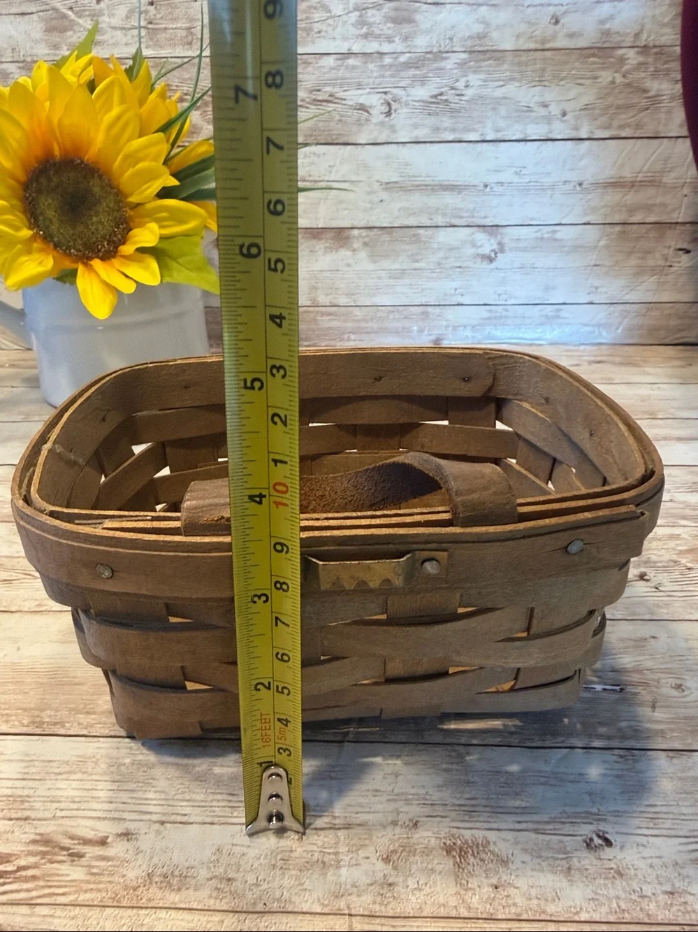 Longaberger handwoven basket